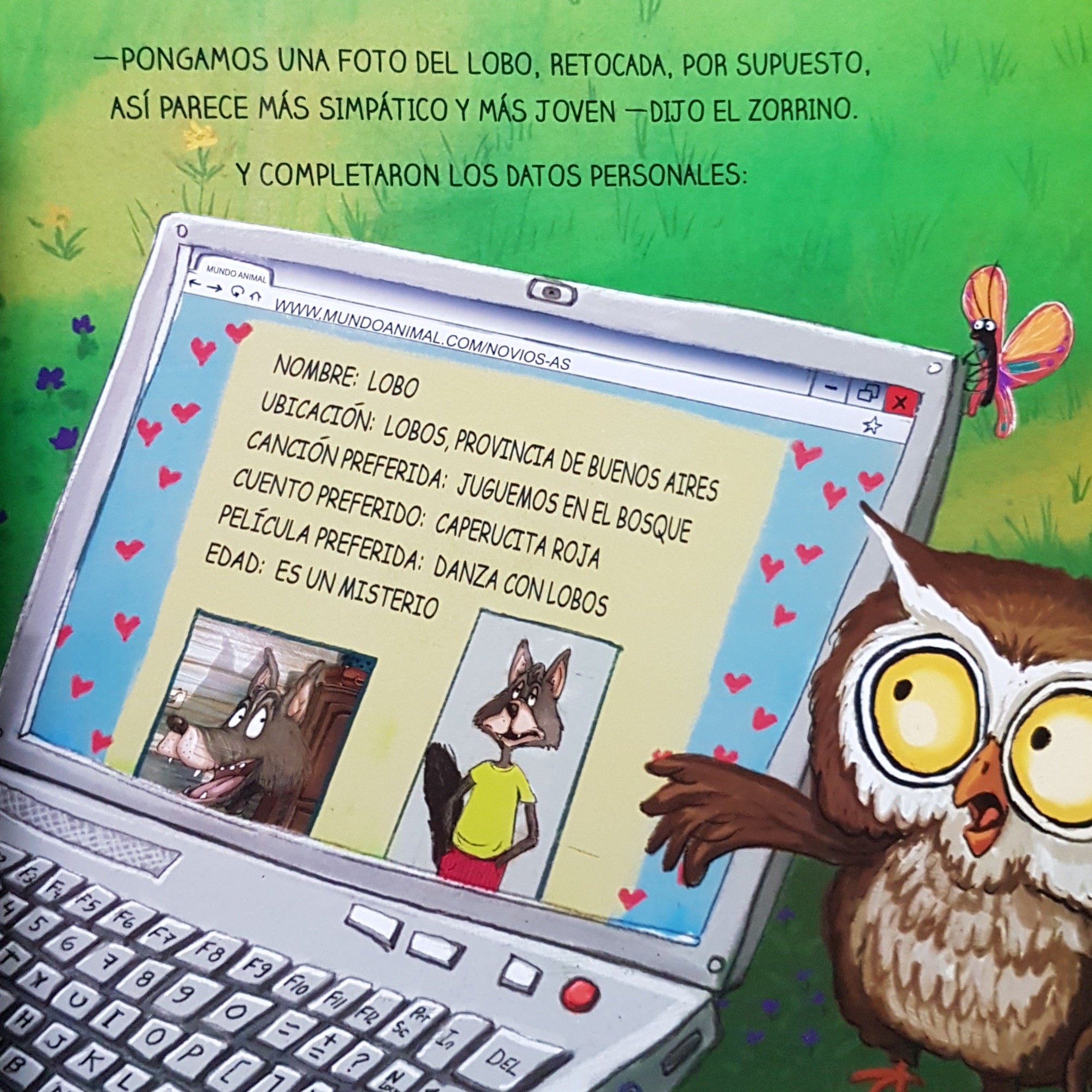 Lobo NO está! Lobo NO está!
